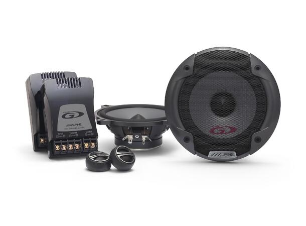 Alpine SPG-13CS komponentsett, Type-G 5,25" (13cm), 2-veis, 65/250W, 4ohm 